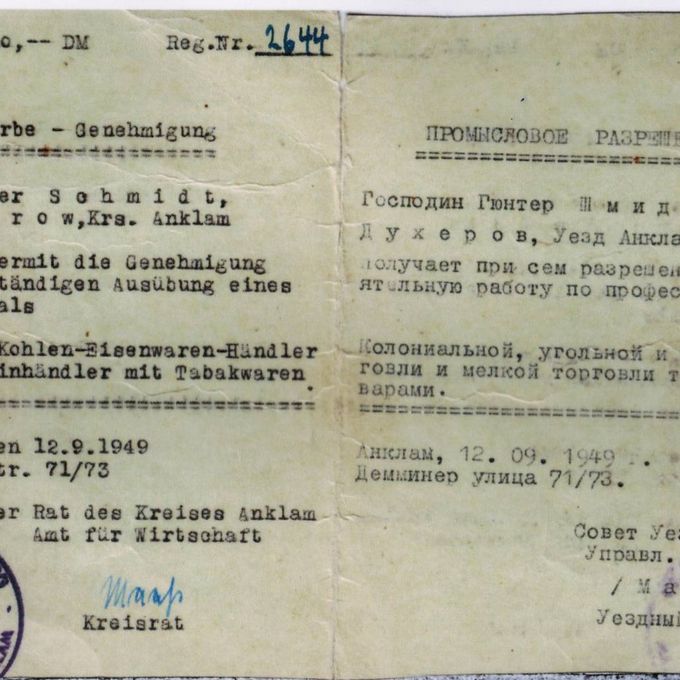 Gewerbegenehmigung